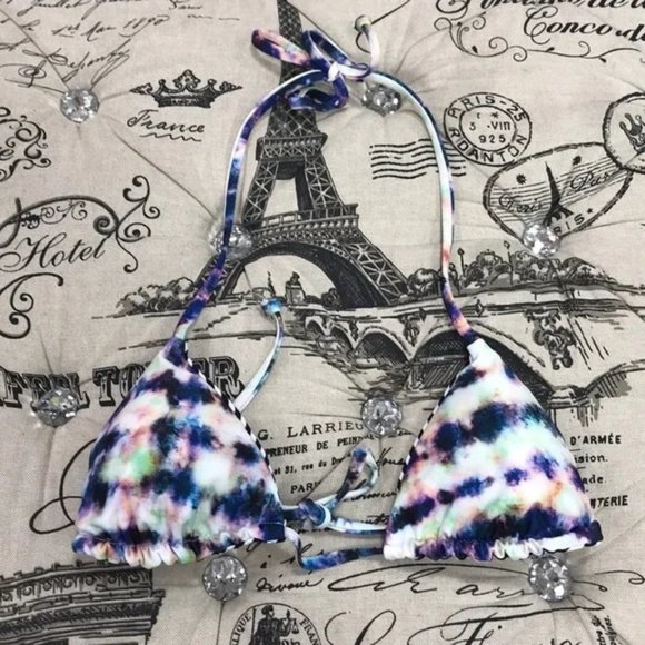 SPLENDID Going Coastal Reversible Triangle Bra - Picture 4 of 9